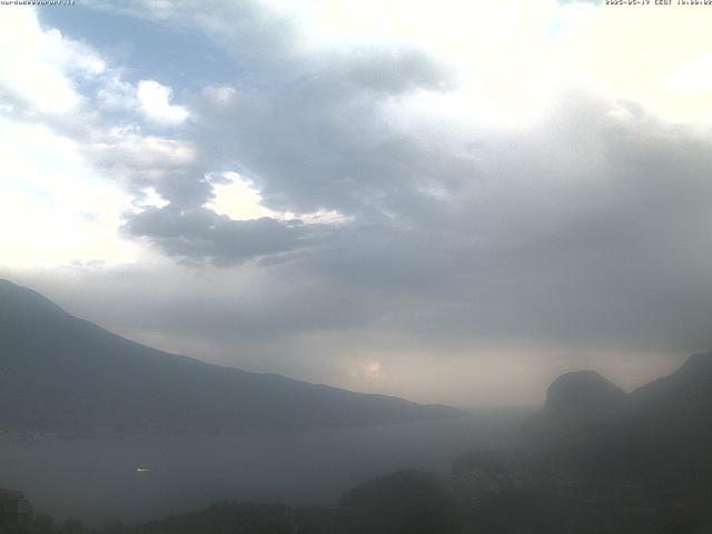 Webcam Tremosine, Blick über den Gardasee